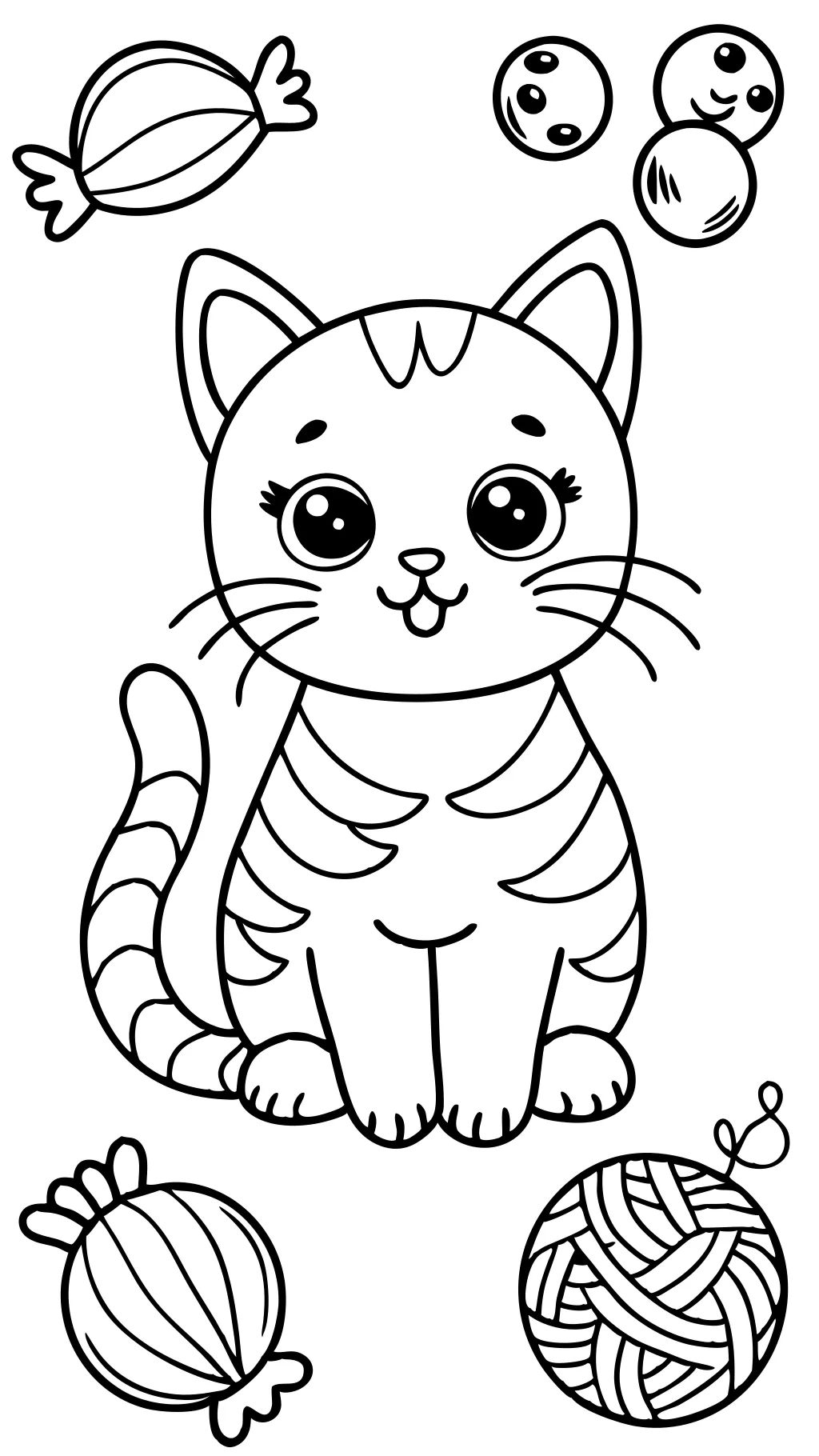 coloriages de chat à imprimer